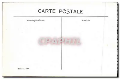 Clermont-Ferrand — Pomnik Vercingétorixa — Wydawca G. d'O. — Rewers