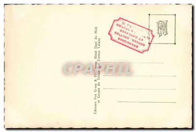 Gorges do Triège — Martigny-Chamonix — Editores Vve Gross & Fils — Verso