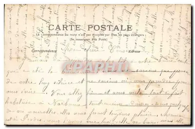 Saint-Christophe - Cappella di Notre-Dame-du-Château — Cantal — 1906 — Editore L'Auvergne, n° 2 — Verso