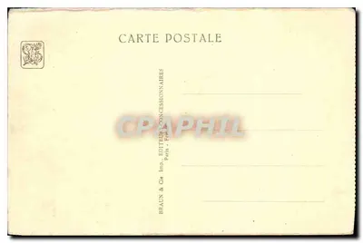 조지 워싱턴의 집 — 마운트 버논 재현 — 파리 국제 식민지 박람회 1931 — 찰스 K. 브랑트 아크 — 뒷면