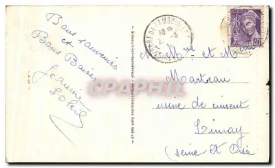 Rambouillet — Le Château et la Pièce d'Eau — LL — Verso