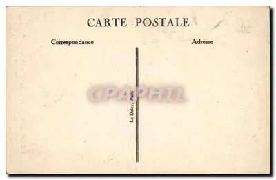 Gravelle-le-Havre — Tombeau de Sainte-Honorine — uitgever Le Daley, Parijs — Achterkant