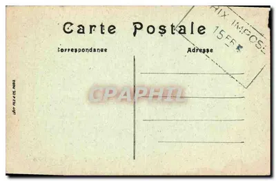 Saint-Brieuc — O Palácio de Justiça — LL. n°97 — Verso