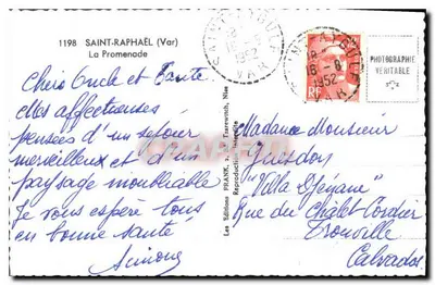 Saint-Raphaël (Var) — Promenada — Wydawnictwo Frank — Rewers