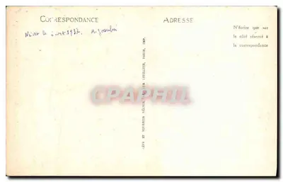 Niort — O Campanário da Igreja Nossa Senhora — ND. — Chamaillard — Verso