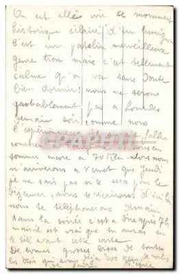 La Tour du Fort — Chalos (Haute-Vienne) — éditeur impr. sur carte n°111 — Reverso