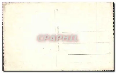 Stara pocztówka Cauterets – Kaskada Cerizet — Rewers