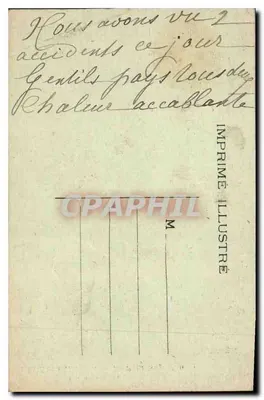 Luz-Saint-Sauveur — Most Napoleona — Pyrenées — Rewers
