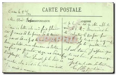 Argentan — Rzeka Orne i Most nad Orne — LL. — Rewers