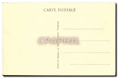 Chamonix — Duża szczelina i lodowiec Bossons — Karty «La Cigogne» — Rewers