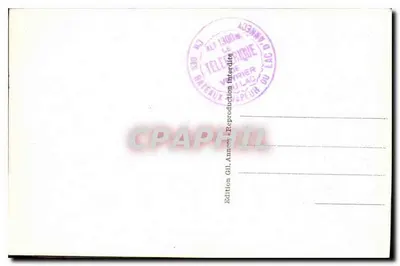Widok na Mont-Blanc — Jezioro Annecy — Teleferyk Veyrier-du-Lac — nr 102 — Rewers