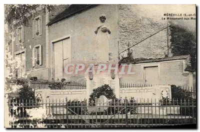 Méréville (S.-et-O.) — O Monumento aos Mortos — editor não identificado