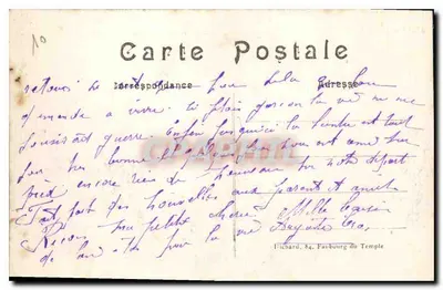 Maily-le-Camp (Aube) — Casas bombardeadas e incendiadas na estrada de Troyes a Châlons — A.R. n°443 — Verso