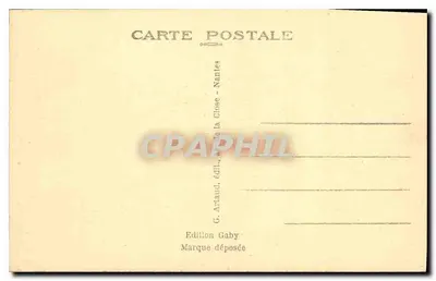 Arles — Le Arène — G. Artaud, edit. Gaby — Verso