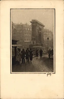 Paris — Arco do Triunfo — Edição de Arte YVON, n°21