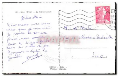 The Preventorium in Sées (Orne) — Publisher Gaby — Back