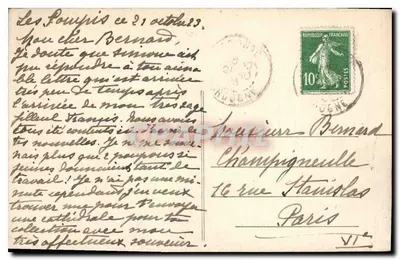 Périgueux — Abside da Catedral — Editor desconhecido, n° 106 — Verso