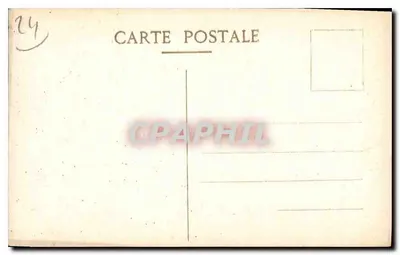 Périgueux — Widok ogólny — Cliché firmy Francuskiej Lotnictwa — Rewers