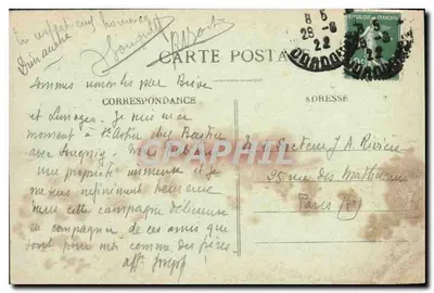Périgueux — Vista geral — Editor desconhecido, n° 18 — Verso