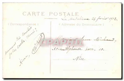 Périgueux — Kościół św. Etienne z Cité — wydawca KD, nr 9 — Rewers