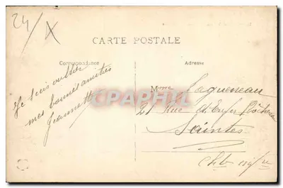 Périgueux — Castelo Parrière — Editor Périgueux, n° 172 — Verso
