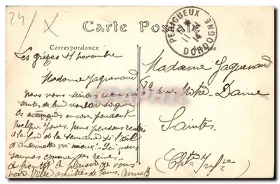 Périgueux — Katedra Miasta — ND. (N.D.) — Rewers