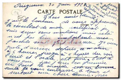 Périgueux — Zamek Barrière — Nieznany wydawca, n° 48 — Rewers
