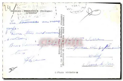 Szpital La Cigogne — Périgueux — Wydawnictwo La Cigogne — Rewers