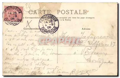 Périgueux — Jardin Public — M.T. n°212 — Rewers