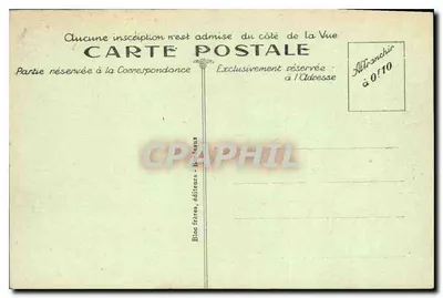 Périgueux — Zamek Barrière (X do XVI wieku) — B. R. — Rewers