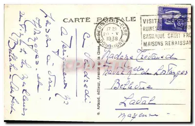 Périgueux — L'Abside della Cattedrale di San Front e i campanili — Verso
