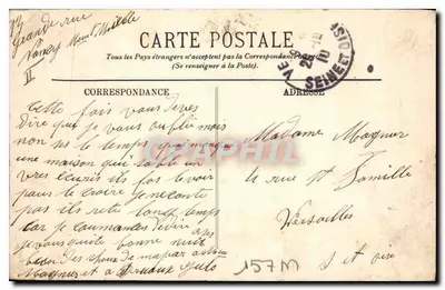 NANCY — Plac Thiers — LL. — Wydawca LL, nr 38 — Rewers