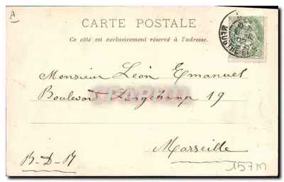 NANCY — Kaszern Thiry — Wjazd Regimentu — wydawca anonimowy, nr 51 — Rewers
