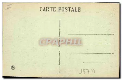 Nancy — Le Point-Central i Rue Saint-Jean — wydawca C. Lanternes-Besangon, n° 2 — Rewers