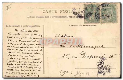 NANCY - Porte Sainte-Catherine zbudowana w 1752 — La Lorraine illustrée, nr 26, P. Helmlinger & Cie, Imp. Phot. Nancy — Rewers