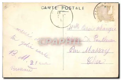 St-Étienne - Daphnée - Plac Marengo — C. C. — n°146 — Rewers