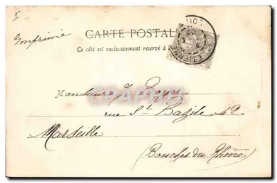 Saint-Étienne - Lycée — Wyd. Tournier & Bergeret i Spółka - N° 107 — Rewers