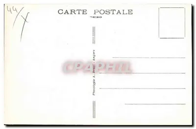 La Baule — Paludiers em traje de festa — A. B. — Verso