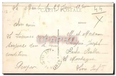 La Baule-sur-Mer (Loire-Inf.) — Les Avancées du Casino — wyd. F. Chepeau, nr 2801 — Rewers