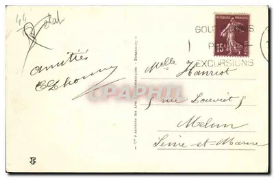 La Baule — Das Casino — Verlag ERE, Nr. 52 — Rückseite
