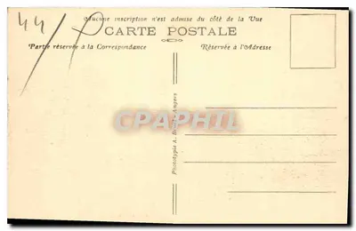 La Baule-sur-Mer (Loire-Inf.) — De aanslag en uitzicht op Pouliguen — A. B. — Achterkant