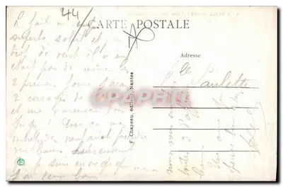 La Baule-sur-Mer (Loire-Inf.) — Plac przy stacji — F. Chapeau, Nantes — Rewers