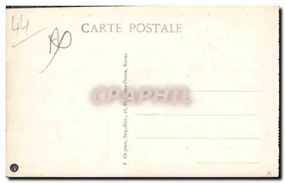 La Baule-les-Pins (Loire-Inf.) — Ansicht der Place des Palmiers — F. Chapeau, Nantes — Rückseite