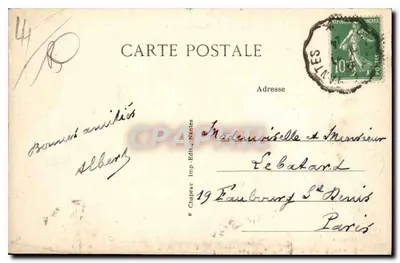 Batz (Loire-Inf.) — Vista geral dos Marais Salants — P. Chapeau, Imp.-Edit. Nantes — Verso