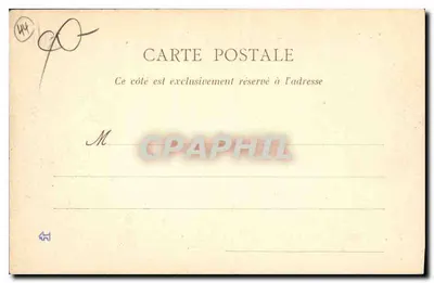 Le Bourg-de-Batz – Um canto da praia — Coleção RANTES, n° L-L 326 — Verso