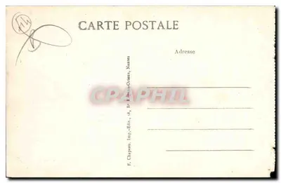 Batz (Loire-Inf.) — Casamento dos Paludiers — F. Chapeau, Nantes — Verso
