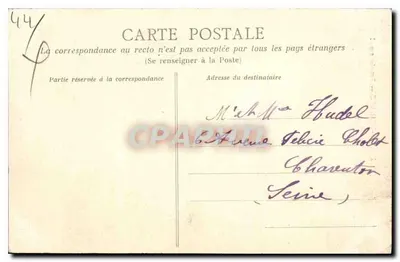 Bourg-de-Batz — Eerste liefde — Héloïttype Dugas et Cie, Nantes — Achterkant