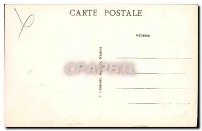 Costa de Manéric, perto da Goyelle — Batz-sur-Mer — F. Chaudeau, Nantes, n°180 — Verso