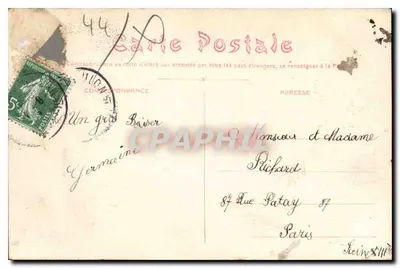 Batz (L.-I.) — O Aieul — Ch. Podéré, Le Pouliguen — Coll. O. P. 244 — Verso