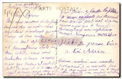 Batz (Loire-Inf.) — Marais Salants — Editore P. Chup e Imp. a def. (N° 34) — Verso